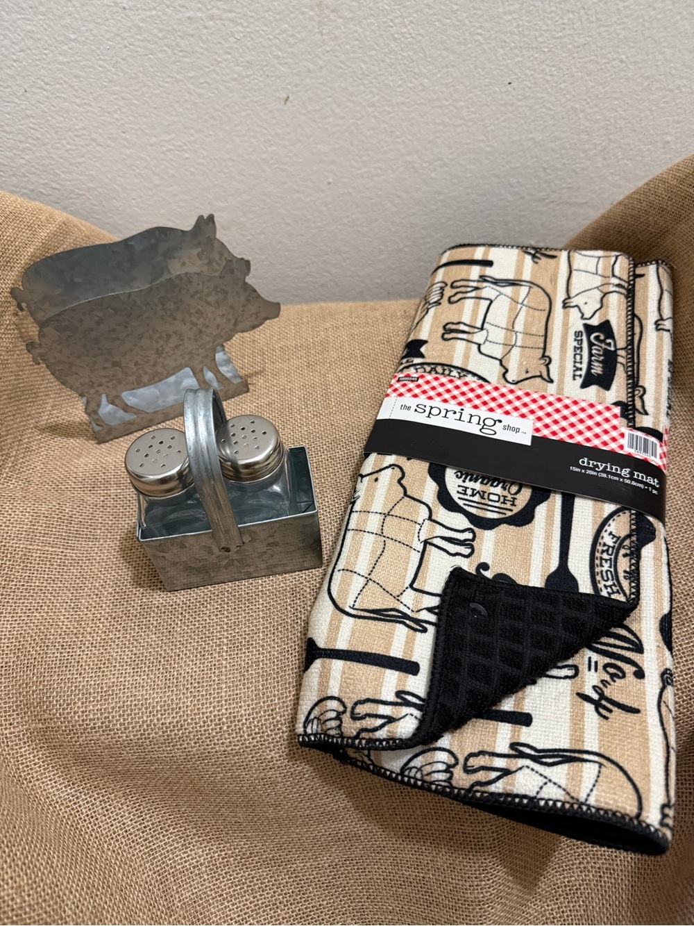 Kitchen Farm Motif 3 Piece set